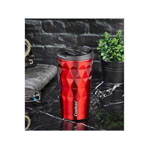 Prizma 350 Ml Çelik Mug Termos Kırmızı Ckr2048