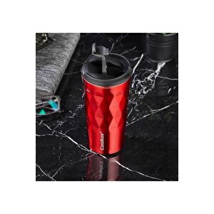Prizma 350 Ml Çelik Mug Termos Kırmızı Ckr2048