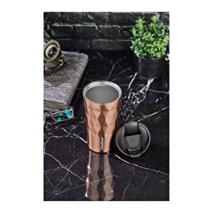 Prizma 350 Ml Çelik Mug Termos Bakır Ckr2048