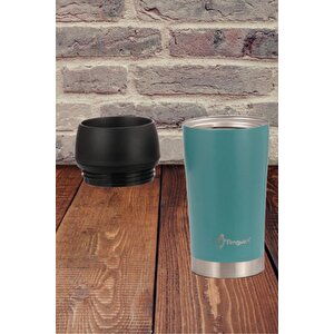 300 Ml Çift Katlı Çelik Termos Kahve Kupası Renkli