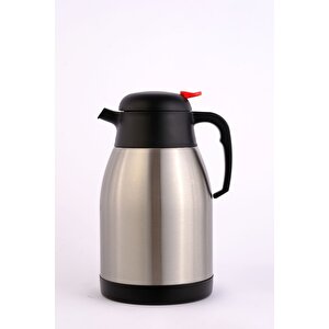 Paslanmaz Çelik Çay Termosu 2 Litre | 12-24 Saat Soğuk, 8-12 Saat Sıcak Tutma | Paslanmaz Çelik