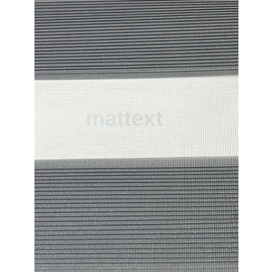 Antrasit Micro Plise  Zebra Perde  Dilimsiz 110x250 cm