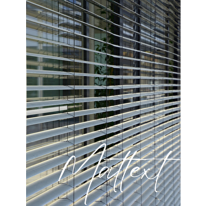 Antrasit Alüminyum Jaluzi Perde - 25m 70x180 cm