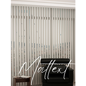 Gri Pvc Dikey Perde  Döndürülebilen Tam Açık Ya Da Tam Kapalı  Pvc Dikey 702 90x260 cm