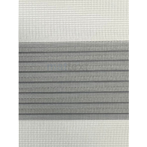 Gri Dar Plise  Zebra Perde 150x220 cm