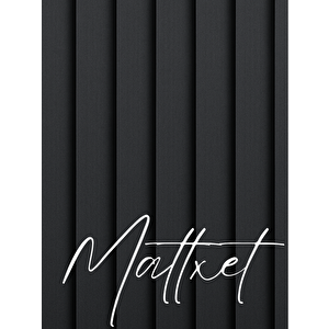 Antrasit Pvc Dikey Perde  Döndürülebilen Tam Açık Ya Da Tam Kapalı  Pvc Dikey 705 130x200 cm