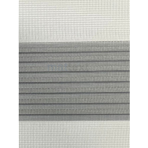 Gri Dar Plise  Zebra Perde 90x260 cm