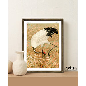 Devekuşu Çerçeveli Poster 21x30 cm