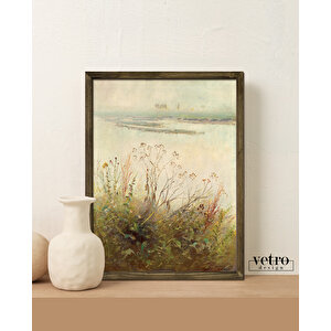 Kır Bahçesi Çerçeveli Poster 40x50 cm