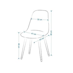 Ella Soft Serisi 70x75 Açılabilir Kompak Panel Mutfak Masa Takımı 2 Sandalye