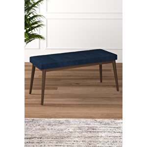 Arven Serisi 80x132 Açılabilir Mdf Barok Ahşap Desen Mutfak Masa Takımı 4 Sandalye 1 Bench