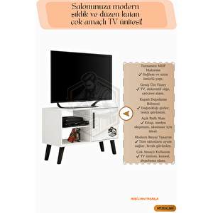 Tamamı Mdf Tv Sehpası / Çok Amaçlı Konsol