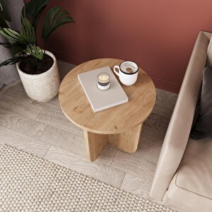 I0160 Beca Yan Sehpa 40 Cm Sepet Yan Sehpa Kahve Sehpası Küçük Alanlar Küçük Sehpa Minimalist Modern