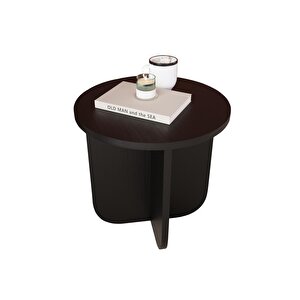 I0150 Beca Yan Sehpa 40 Cm Siyah Yan Sehpa Kahve Sehpası Küçük Alanlar Küçük Sehpa Minimalist Modern