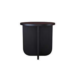 I0150 Beca Yan Sehpa 40 Cm Siyah Yan Sehpa Kahve Sehpası Küçük Alanlar Küçük Sehpa Minimalist Modern