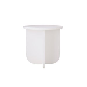 I0140 Beca Yan Sehpa 40 Cm Beyaz Yan Sehpa Kahve Sehpası Küçük Alanlar Küçük Sehpa Minimalist Modern