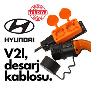 Hyundai Elektrikli Araç V2l Deşarj Kablosu