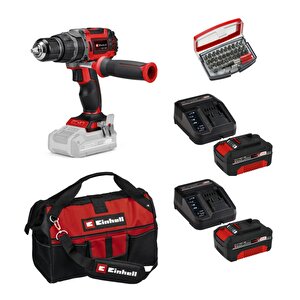 Tp-cd 18/60 Li-i Bl Solo Darbeli Akülü Vidalama + 2 X 4 Ah Akü Ve 32 Parça Bits Uç Seti (45/29 Kumaş Çanta)