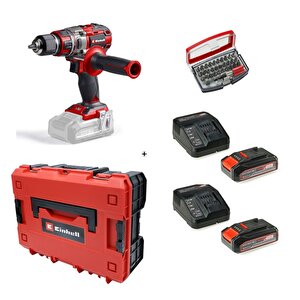 Tp-cd 18/80 Li Bl Solo Darbesiz Matkap Vidalama + 2 X 2.5 Ah Starter Kit Akü (çanta Ve Bits Uç Dahil)