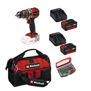 Tp-cd 18/50 Li-i Bl Solo Darbeli Akülü Vidalama + 2 X 4 Ah Akü Ve 32 Parça Bits Uç Seti (45/29 Kumaş Çanta)