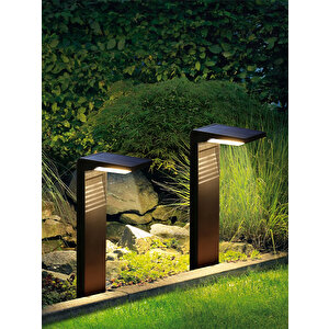 Hl-5176 10w Solar Bahçe Armatür Güneş Enerjili Led Kazıklı Çim Armatürü Bahçe Aydınlatma-günışığı Gün Işığı