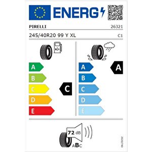 245/40 R20 99y Xl R-f  Pzero (moe) Oto Yaz Lastiği (üretim:2025)