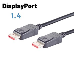 8K DisplayPort Kablo 240 Hz destekli - 32 Gbit, 2 Metre