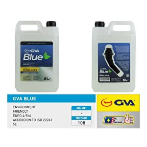 Gva Blue Sivisi 5 Lt Euro 4-5 / Bi̇nek Euro 6 Huni̇li̇ Ambalaj