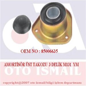 Amorti̇sör Takozu 3 Deli̇k M131 Dkş Ym
