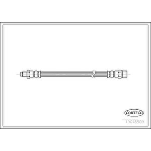 Fren Hortumu Arka Mercedes W201 W202 W124 W126 W140 R129