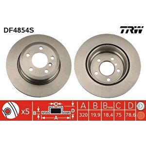Fren Diski Arka Bmw X5 E70 Lci F15 X6 E71 F16