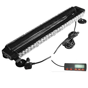 Çakar Lamba Çift Taraflı 54 Led Kırmızı-beyaz / Lapa526-1