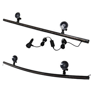 Çakar Lamba 12-32v Esnek Model 84cm Vantuzlu Çakarlı Mavi-kırmızı / Lapa543