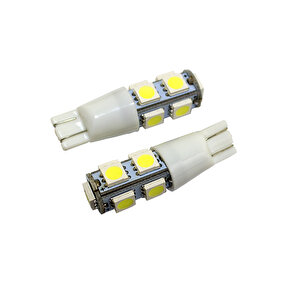Ledli Dekoratif Ampul T10 9x2 Smd Çakarlı Beyaz/laam160