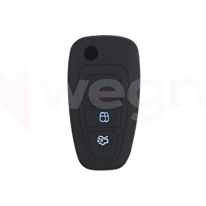 Kontak Anahtar Kumanda Koruyucu Kilif Si̇li̇kon Ford Transit-mondeo-focus-ranger-c Max-s Max Si̇yah