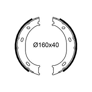 Fren Balatasi Arka Park Freni Mercedes Sprinter B901 B904 . Vw Lt 28-35-46