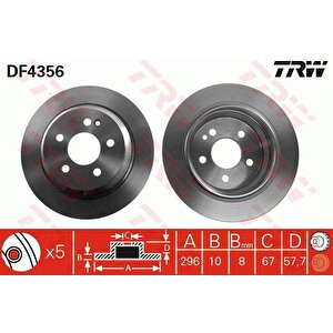 Fren Diski Arka Mercedes Vito W639 03