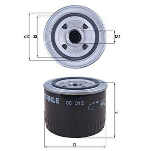 Yag Filtresi Freelander I L314 2.0 Di 98 00 Freelander I Soft Top L314 2.0 D 98 06