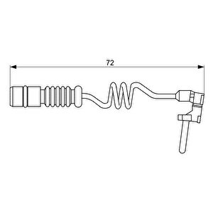 Balata Fisi Mercedes W461 W463 W163 W163