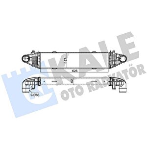 Turbosarj Radyatoru Mercedes C-class W204 S204