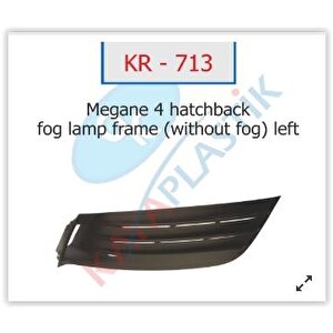 X Si̇s Far Çerçevesi̇ Si̇ssi̇z Sol Hatcback Model Megane 4