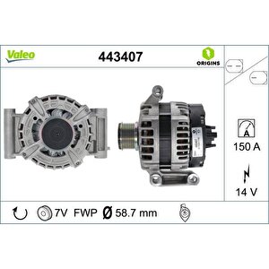 Alternator 12v 150a Transit V348-v347 2.2 Tdci 11 14 Transit V363 14 17 Ranger 2.2 Tke 11