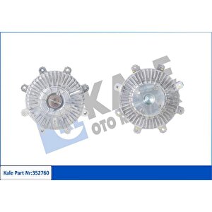 Fan Termi̇k Mitsubishi L300 2.5l 4d56 8v P15v 86-98 /pajero 2.5l 4d56t L044g 88-91 / Hyundai H100 2.5l D4ba 4d55 4d56 Panelvan 94-05 / Galloper 2.5l 4d56 94-98