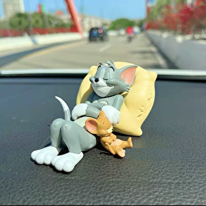 Tom&jerry Yastıkta Uyuyan Araç İçi Aksesuar / Icse27