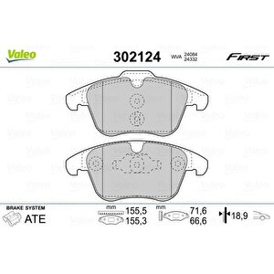 Ön Fren Balatasi Peugeot P508 10 18 1.6 Vti 1.6 Thp 1.6hdi 2.0hdi 2.2hdi 283mm Cap