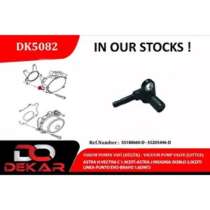 Vakum Pompa Valf Küçük Astra H-vectra C 1.9cdti̇-astra J-insignia-doblo 2.0cdti-linea-punto Evo Bravo 1.6dmtj