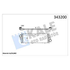 Turbosarj Radyatoru Mercedes Sprinter B901 B905 . Vw Lt 28-35-46