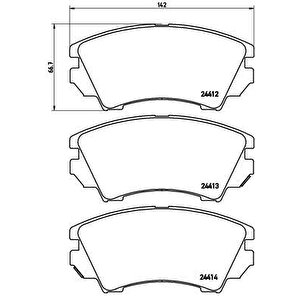 Ön Balata Opel Astra J 12 14 Insignia 08 11 Zafira 11 Saab 9.5 10 17 Jant Gdb1783
