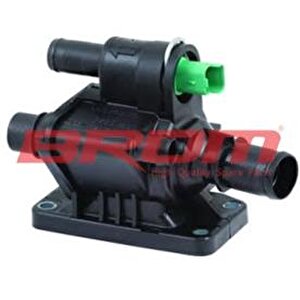 Termostat 83c Komple / Müşürlü P206-p207-p307-bipper-c1-c2-c3-nemo- 1.4 Hdi- Fiesta-fusion Tdci 02 12 Mazda 2 1.4 Cd 03 07