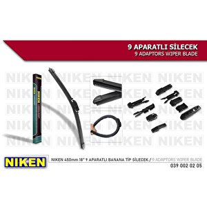 Si̇lecek 450mm 9 Aparatli Muz Banana Ti̇p